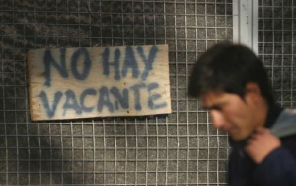 La desocupación alcanza a 1,7 millón de personas