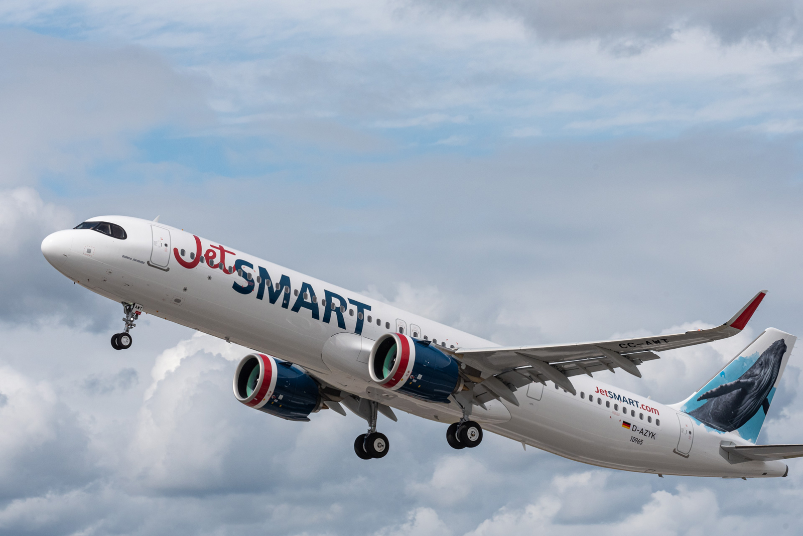 JetSmart marca un nuevo hito con el primer Airbus A321neo