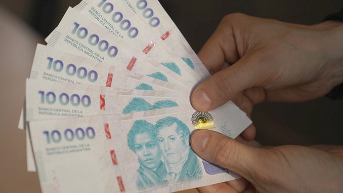El salario pretendido en setiembre