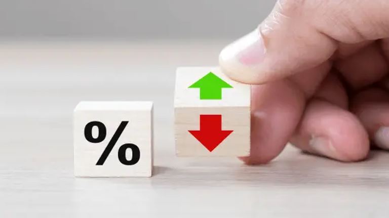 Las tasas de interés en baja