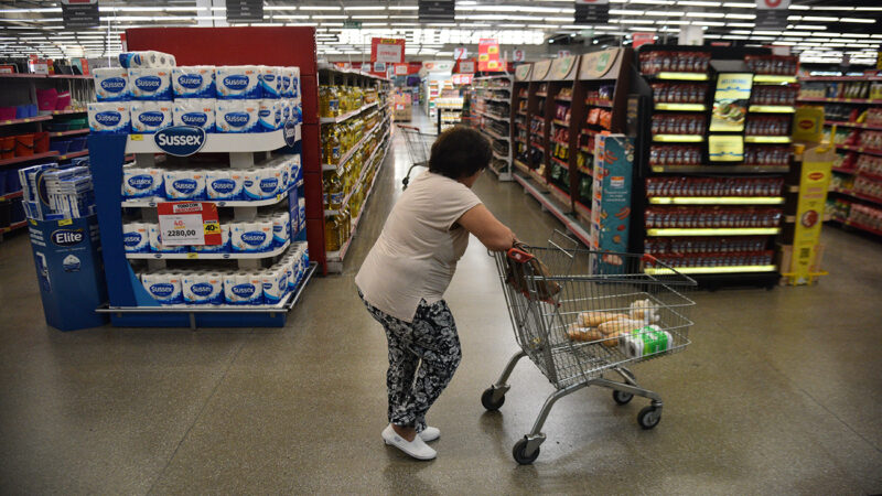 Ventas en supermercados en setiembre