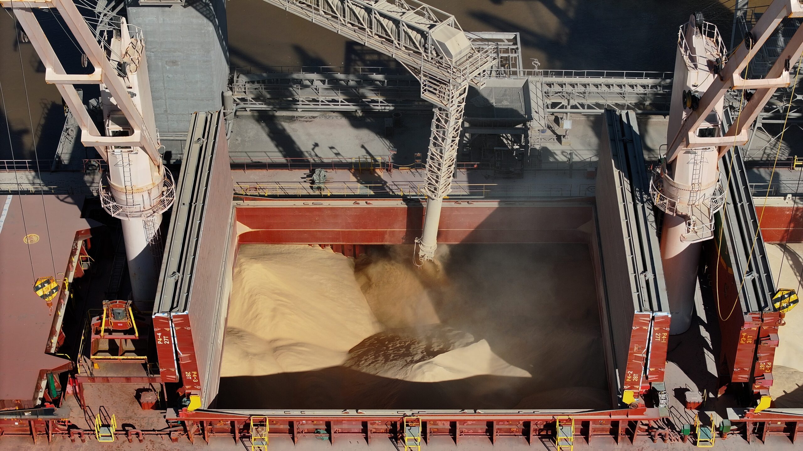 Cofco envía el primer embarque de trigo argentino a China