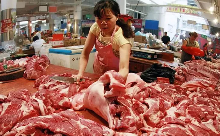 El cupo de carne que dispuso China