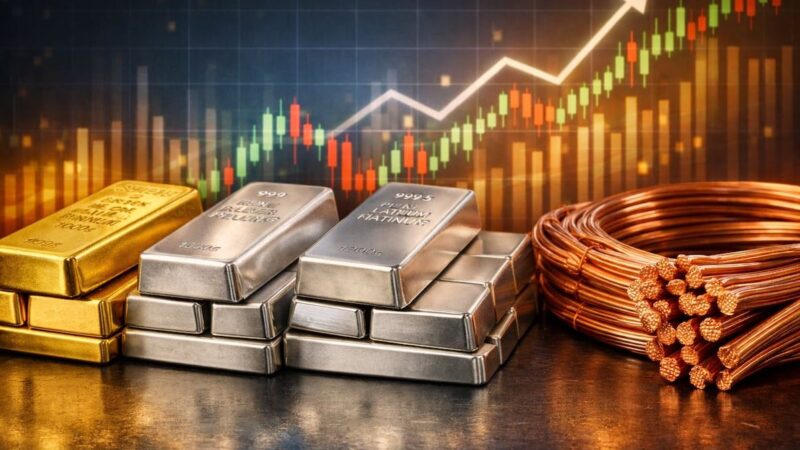 Metales preciosos en auge