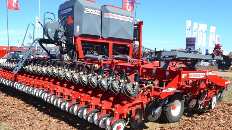 Apache lideró las exportaciones de sembradoras
